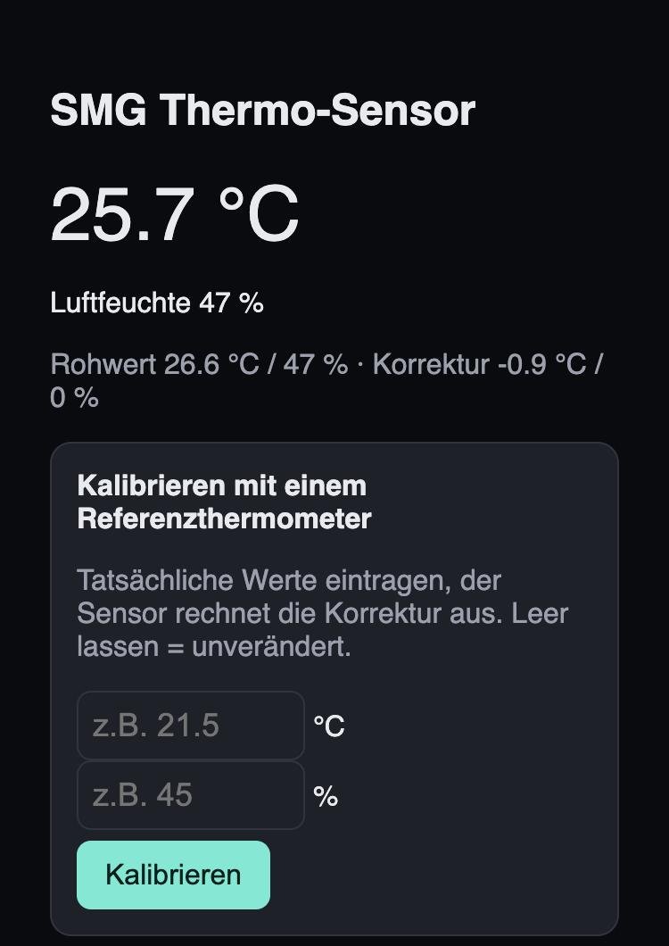 Sensor kalibrieren