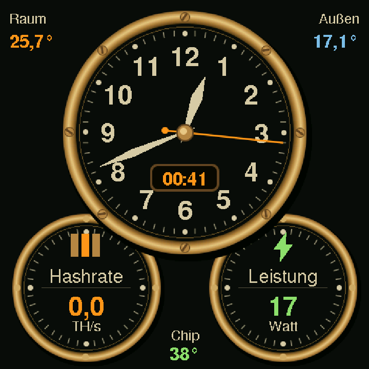 Standby-Uhr
